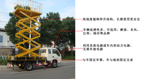車載式高空作業(yè)平臺(tái)